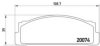 BREMBO P 23 002 Brake Pad Set, disc brake